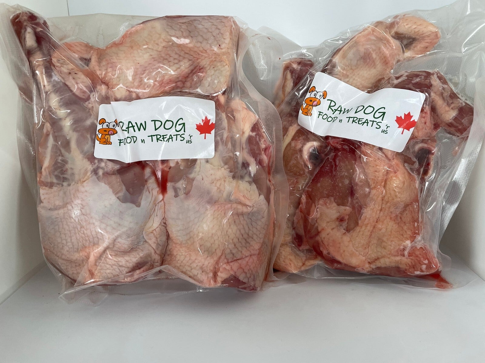Raw chicken backs for dogs on sale